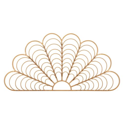 Panneau Mural Décoratif 3d En Fer Style Bohème Chic 160x2x80 Cm