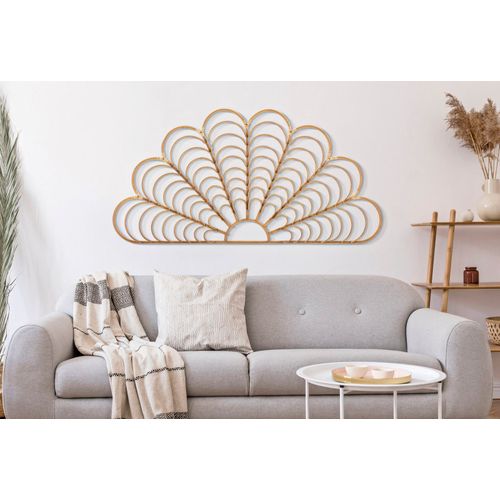 Panneau Mural Décoratif 3d En Fer Style Bohème Chic 160x2x80 Cm