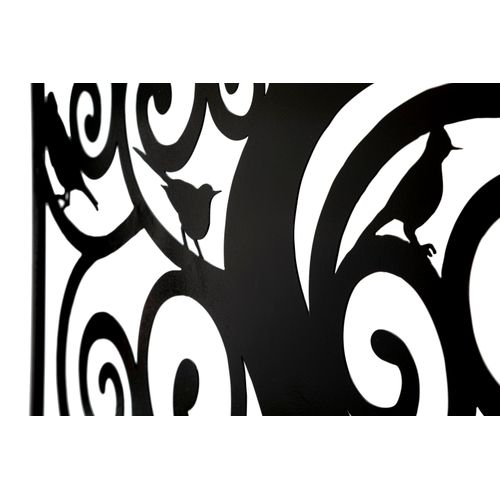 Panneau Mural Décoratif Arbre Et Oiseaux 70x1x70 Cm Pour Salon