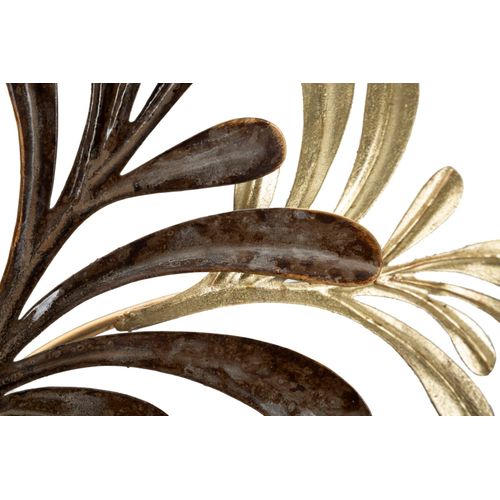 Panneau Mural Décoratif Métal Arbre Stylisé 97,2x8,9x100,3 Cm