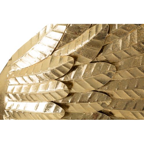 Paire De Panneaux Muraux Ailes Dorées 3d 60x130 Cm