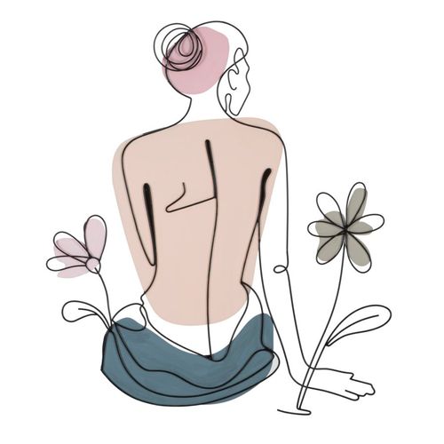 Panneau Mural 3d Fille Assise Prairie Fleurie Métal Noir 80x90 Cm