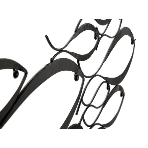 Panneau Mural 3d Poissons Stylisés Métal Multicolore 100x35 Cm