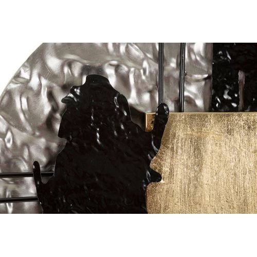 Panneau Mural Décoratif Cripton En Métal Style Moderne 71x100 Cm