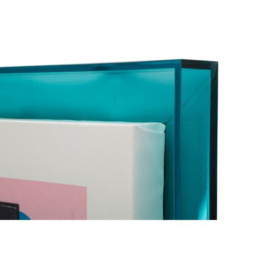 Toile Picassy Avec Cadre 50x70 Cm, Art Cubiste Moderne Et Coloré