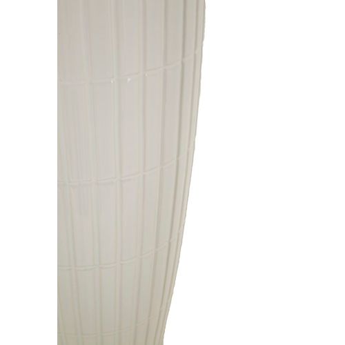 Vase En Céramique Potter Ø 23x27,5 Cm Finition Dorée Design Bouton De Fleur