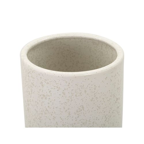Vase En Céramique Bubbles Ø 15,5x41 Cm Avec Sphères Décoratives Crème