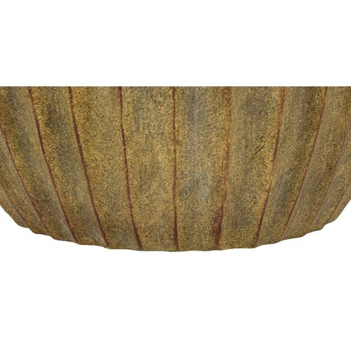 Vase Décoratif Ø32x32,5 Cm En Mgo Vert Dirty Style Moderne Naturel