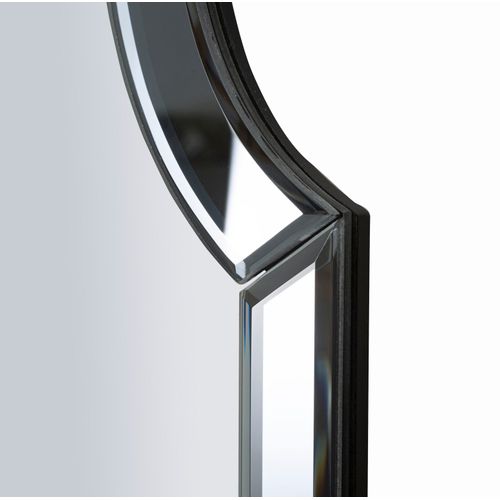 Miroir Mural Gris 85x100 Cm Au Cadre Raffiné Et Moderne