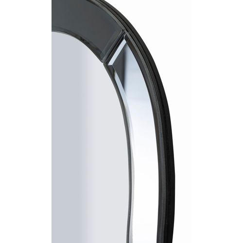 Miroir Mural Gris 85x100 Cm Au Cadre Raffiné Et Moderne