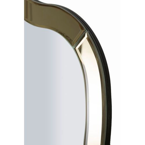 Miroir Mural Doré 85x100 Cm Au Cadre Raffiné Et Élégant