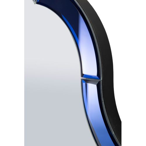 Miroir Mural Bleu 55x150 Cm Au Cadre Élégant Et Raffiné