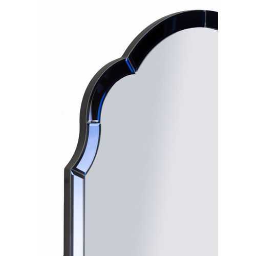 Miroir Mural Bleu 55x150 Cm Au Cadre Élégant Et Raffiné