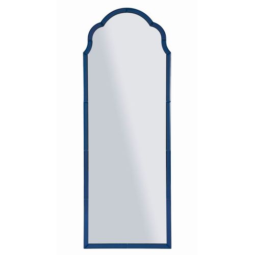 Miroir Mural Bleu 55x150 Cm Au Cadre Élégant Et Raffiné