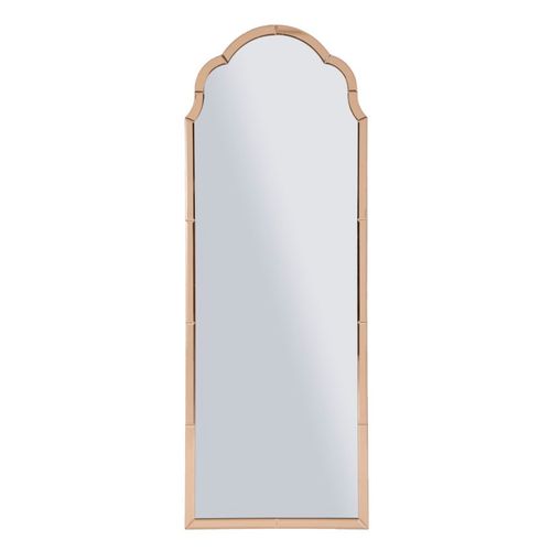 Miroir Mural Rose 55x150 Cm Avec Cadre Raffiné Et Design Élégant