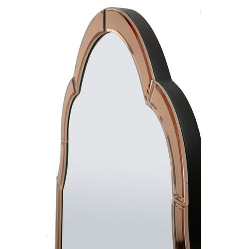 Miroir Mural Rose 55x150 Cm Avec Cadre Raffiné Et Design Élégant