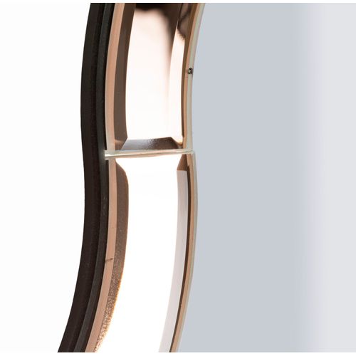 Miroir Mural Rose 62x100 Cm Avec Cadre Profilé Et Design Raffiné