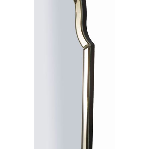 Miroir Mural Doré 60x150 Cm Rectangulaire Avec Cadre Raffiné Et Design Élégant