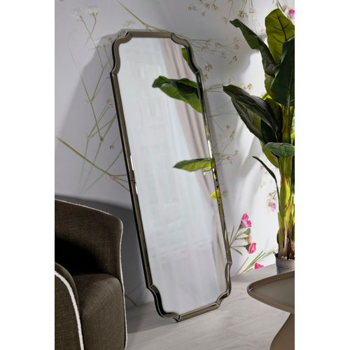 Miroir Mural Doré 60x150 Cm Rectangulaire Avec Cadre Raffiné Et Design Élégant