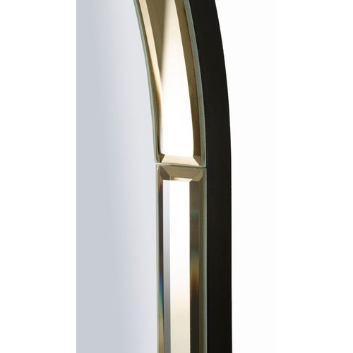 Miroir Mural Doré Rectangulaire 55x150 Cm Avec Cadre Raffiné Et Design Moderne