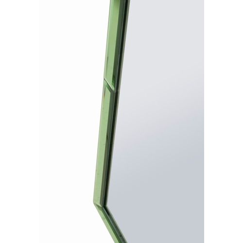 Miroir Mural Vert Rectangulaire 55x150 Cm Avec Cadre Raffiné Et Design Moderne