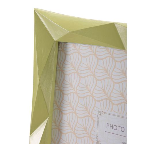 Cadre Photo Moderne En Résine Verte 26,8x2,5x31,5 Cm Format 20x25