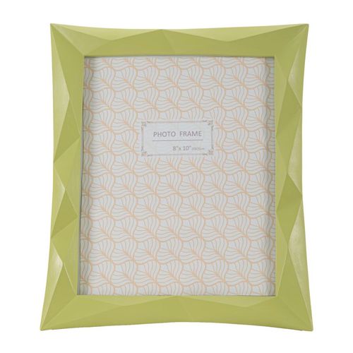 Cadre Photo Moderne En Résine Verte 26,8x2,5x31,5 Cm Format 20x25