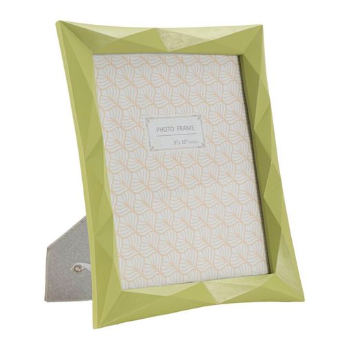 Cadre Photo Moderne En Résine Verte 26,8x2,5x31,5 Cm Format 20x25