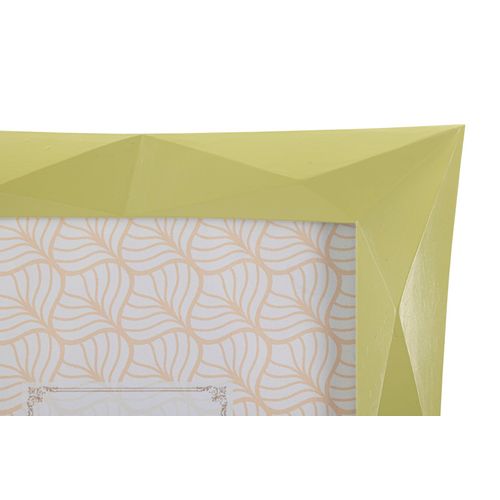 Cadre Photo Moderne En Résine Verte 21,5x2,5x25,8 Cm Format 15x20