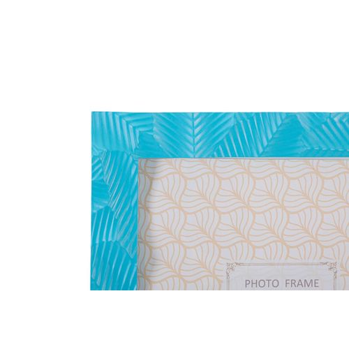 Cadre Photo Moderne En Résine Bleu Clair 25x2x30 Cm Format 20x25