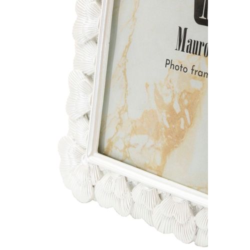 Cadre Photo Argenté 20x25,3 Cm Format 15x20 Avec Bordure Cœurs