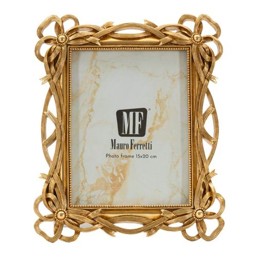 Cadre Photo Doré 23,4x28,5 Cm Format 15x20 Style Tresse Raffinée Classique