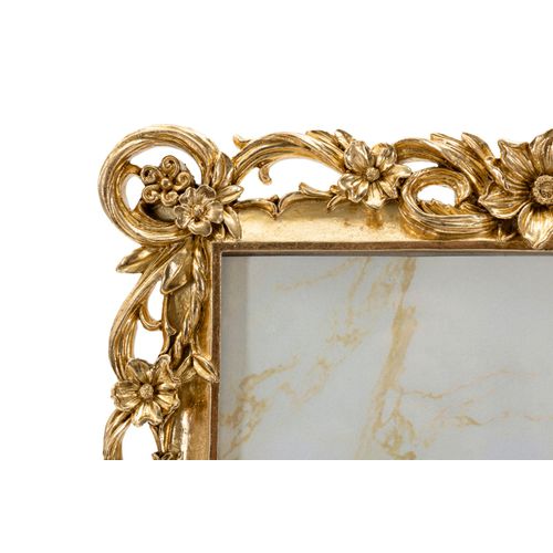 Cadre Photo Classique Doré 26,9x32,3 Cm Format 20x25 Style Baroque Prestigieux