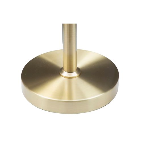 Lampe à Poser Glamy 4 Lumières Ø53x74 Cm Métal Doré Et Sphères Blanches