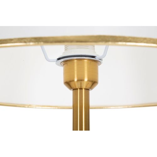 Lampadaire Doré Avec Base En Marbre Et Porte-manteaux Intégré 41x173 Cm