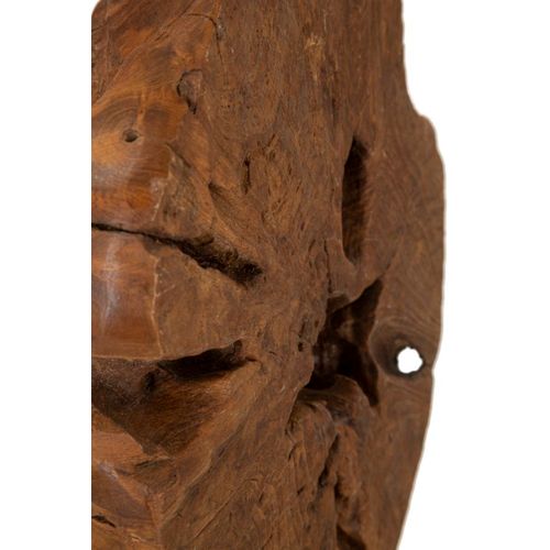 Lampe à Poser En Teck Recyclé Ø35x69 Cm – Design Artisanal Naturel