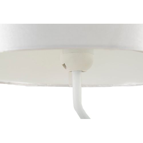 Lampe à Poser Danseuse Dorée En Résine Et Métal Avec Abat-jour Ø28x64 Cm