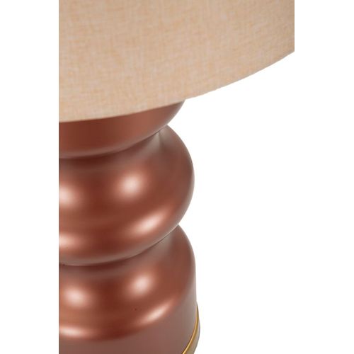 Lampe à Poser Rosenthal En Verre Et Métal 40,5×40,5×69,5 Cm Avec Abat-jour Neutre