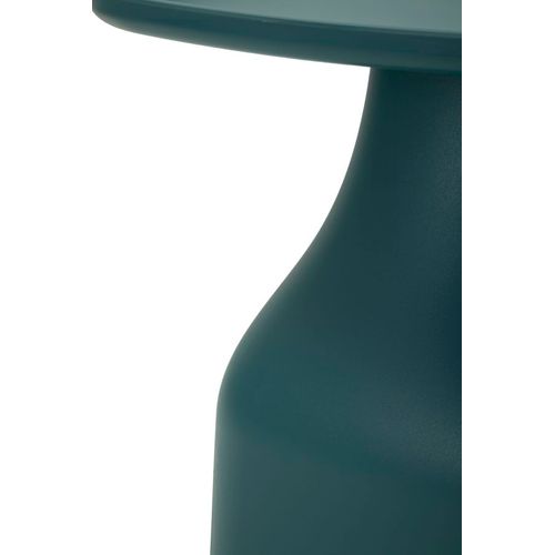 Table D'appoint Carrée Bleue 48x48x50 Cm Design Moderne Et Minimaliste