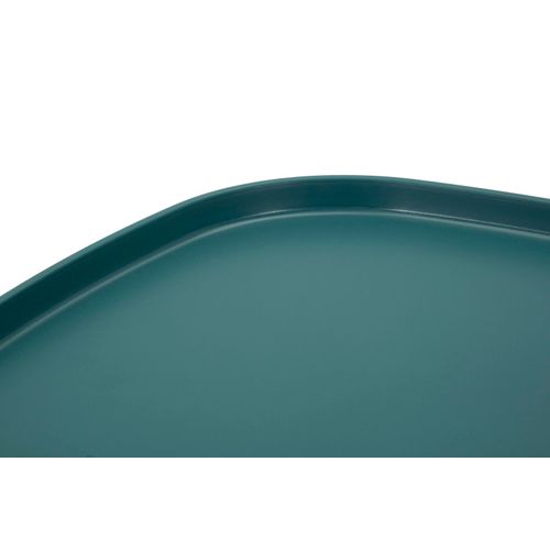 Table D'appoint Carrée Gea Bleue 48x48x38 Cm Design Moderne