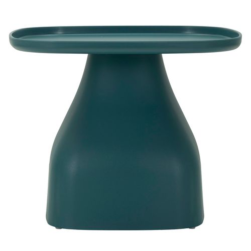 Table D'appoint Carrée Gea Bleue 48x48x38 Cm Design Moderne