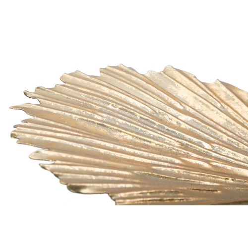 Plateau Cœur Métal Doré 29x5x25 Cm – Élégance Pratique Pour L'entrée