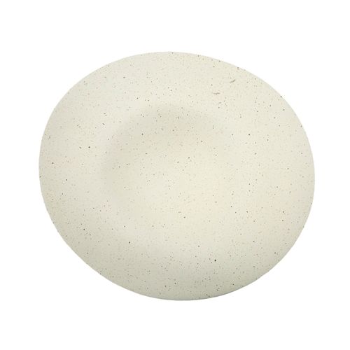 Plateau Élégant En Résine Crème 41x41x12 Cm Pour Décoration Moderne