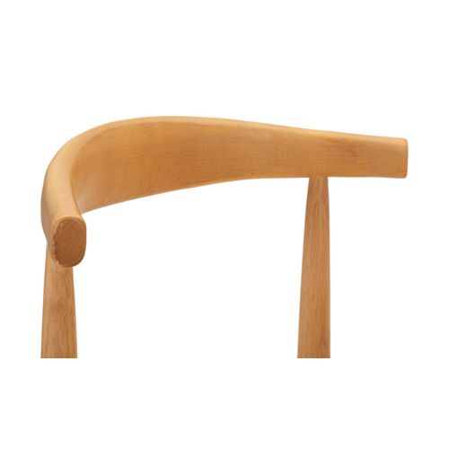 Lot De 2 Chaises En Bois Et Rotin Style Japonais 54x54x70 Cm