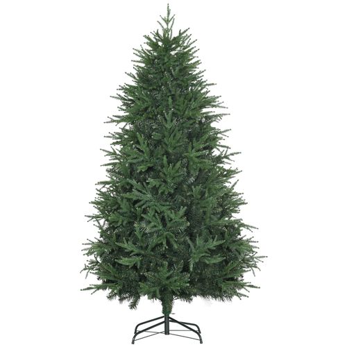 Sapin Artificiel 180 Cm Vert Avec 4030 Branches Pvc – Forme Pleine Et Montage Rapide