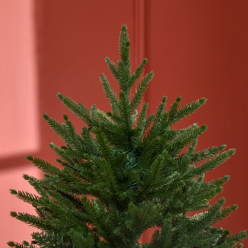 Sapin Artificiel 180 Cm Vert Avec 4030 Branches Pvc – Forme Pleine Et Montage Rapide