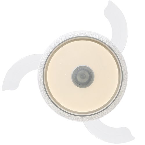 Ventilateur Plafond Invisible 42", LED 32w, 3 Pales Abs, Télécommande, Moteur Réversible