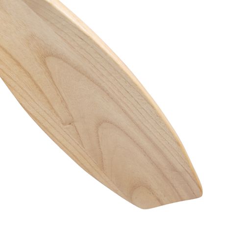 Ventilateur Plafond 52", Bois Massif, Sans Lumière, Profil Bas, 6 Vitesses, Télécommande Salon