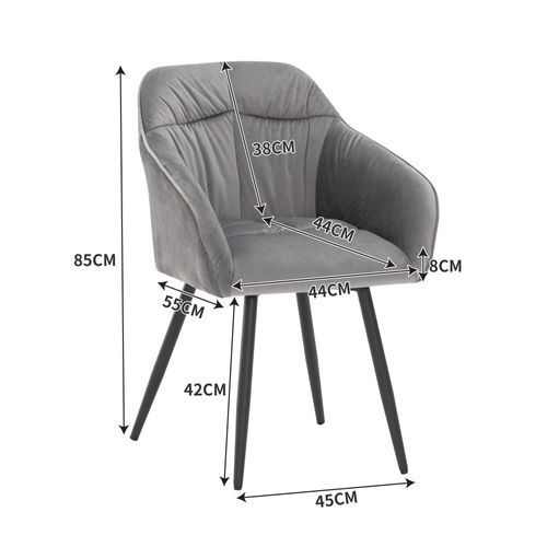 Ensemble De Salle à Manger (5 Pièces), Table Extensible Blanche 140x80 Cm, 4 Chaises Velours