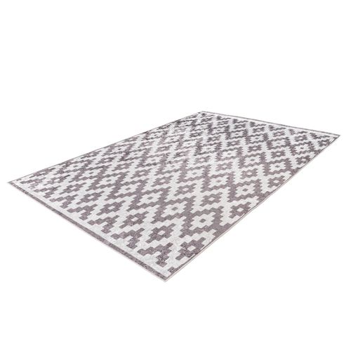 Tapis Moderne Laly En Polyester - Taupe - 200x290 Cm